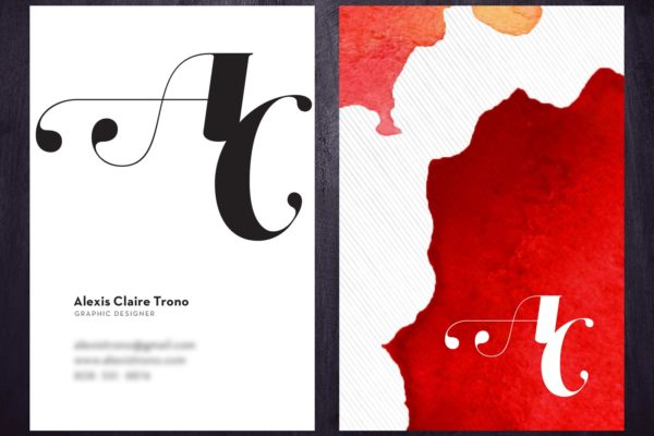 Alexis Claire Business Cards