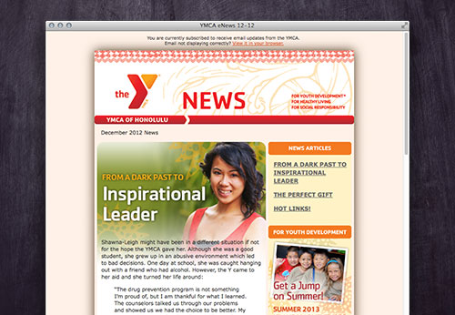 YMCA of Honolulu Mailers
