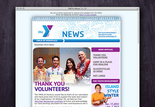 YMCA of Honolulu Mailers