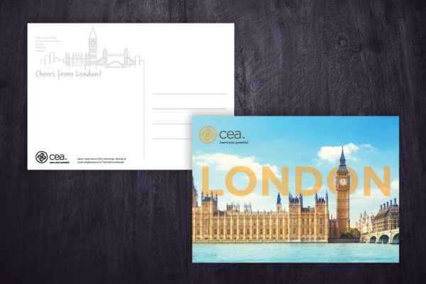 Internship Onsite Postcards